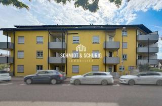 Wohnung kaufen in 76646 Bruchsal, Charmante 1-Zimmer-Erdgeschosswohnung mit Balkon in Bruchsal