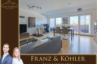 Wohnung kaufen in Skylineblick, 60486 Bockenheim, Skyline-Blick & Parknähe: Moderne 2-Zimmer-Oase mit Einbauküche und TG-Stellplatz am Rebstockpark!