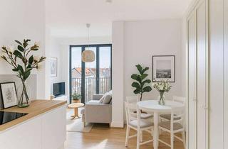 Wohnung kaufen in 10829 Schöneberg, SCHÖNEBERG / KREUZBERG: BESTE LAGE: ERSTBEZUG im LUXUS Neubau: 2-Zimmer-DACHGESCHOSS + Balkon
