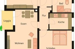 Wohnung kaufen in Ludwig-Thoma-Straße 23, 83435 Bad Reichenhall, Helle Hochparterre-Wohnung mit drei Zimmern und Balkon