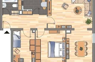 Wohnung mieten in Im Hauswinkel, 58456 Witten, Ab sofort! 4-Zimmer Wohnung in Witten Vormholz mit Balkon