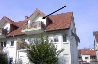 Wohnung mieten in 69190 Walldorf, Pfiffige 3-Zimmer-Dachgeschoss-Maisonette mit Balkon in guter Lage
