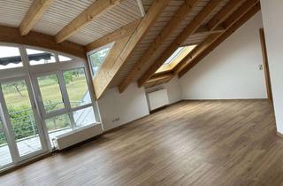 Wohnung mieten in 75392 Deckenpfronn, Erstbezug nach Renovierung: Traumhafte 4-Zimmer-Atelierwohnung, mit neuer EBK, 2 Balkonen, Garten