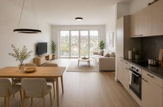 Wohnung mieten in Europastraße 11, 72622 Nürtingen, 70 m² Wohnkomfort mit Balkon | Großzügige 1,5-Zimmer-Wohnung im Europahaus