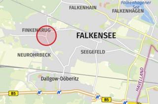 Grundstück zu kaufen in 14612 Falkensee, IMMOBERLIN.DE - Hervorragendes teilbares Baugrundstück für Einzelhäuser mit bis zu 3 Vollgeschossen