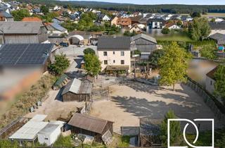 Haus kaufen in 95506 Kastl, Idyllisches Reitanwesen! Zweifamilienhaus mit Offenstall, Reitplatz und Nebengebäuden