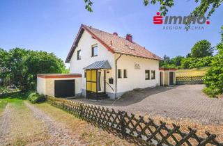 Einfamilienhaus kaufen in 52152 Simmerath, Freistehendes Einfamilienhaus mit 2 Garagen und traumhaftem Blick ins Grüne in Simmerath-Steckenborn