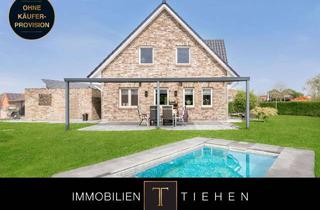 Einfamilienhaus kaufen in 49716 Meppen, Frisch gebaut, frei geblickt: Einfamilienhaus (2020) mit Pool & Feldblick in Meppen-Kuhweide!