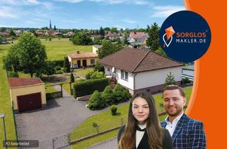 Haus kaufen in 39288 Burg, Ruhig gelegener Bungalow mit Vollkeller, Tiefgarage und großem Grundstück