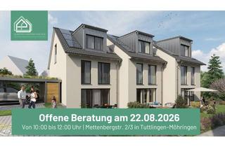 Reihenhaus kaufen in Kühltalstraße 10, 78532 Tuttlingen, Ihr Wohntraum in Tuttlingen – Modernes 5-Zimmer Effizienzhaus 40 mit QNG-Zertifizierung