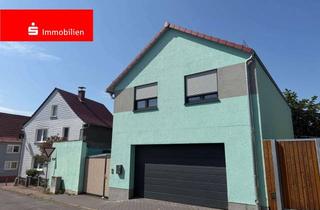 Haus kaufen in 99869 Remstädt, Niedrigenergiehaus kleinem Hof und Garten sowie einer großen Doppelgarage - sofort verfügbar -