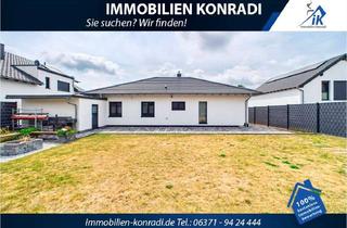 Haus kaufen in 66882 Hütschenhausen, IK | Hütschenhausen: schönes, modernes Bungalow in ruhiger Lage mit Garten