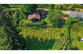 Grundstück zu kaufen in 87509 Immenstadt, Attraktives Baugrundstück mit Gartenhaus in begehrter Hanglage von Immenstadt im Allgäu