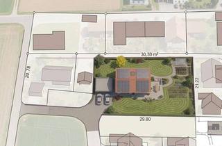 Grundstück zu kaufen in 89343 Jettingen-Scheppach, Bauplatz in Jettingen-Scheppach für Einfamilienhaus - mit einer fantastischen Aussicht