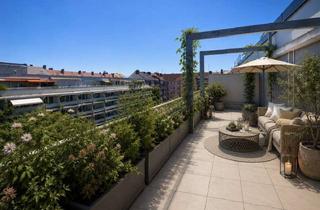 Wohnung kaufen in Andreestraße 1-7, 80634 Neuhausen-Nymphenburg, Sanierungsbedürftige Dachgeschosswohnung mit zwei Dachterrassen und großem Gestaltungspotenzial!