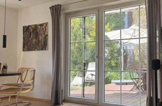 Wohnung kaufen in 82049 Pullach, Gartenperle in Pullach: Ruhige 2-Zimmer-Erdgeschosswohnung mit privatem Südwestgarten