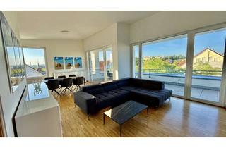 Penthouse kaufen in 74078 Biberach, Möblierte 3,5-Zimmer-Penthouse-Wohnung mit Garage und einem Stellplatz in Heilbronn Biberach