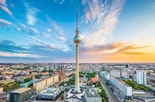 Wohnung mieten in Leipziger Straße 46, 10117 Mitte (Mitte), BLICK auf FERNSEHTURM: Exklusives 2-Zimmer-Apartment im 17. OG mit Concierge in Berlin-Mitte