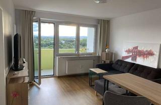 Wohnung mieten in Am Niddatal 15, 60488 Hausen, Möblierte 2-Zimmer-Wohnung in Frankfurt-Hausen mit Skylineblick und Westbalkon
