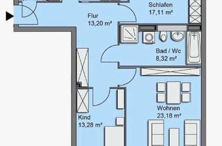 Wohnung mieten in Ohmstraße 72, 60486 Bockenheim, Wohnen mit Charakter: 3-Zimmer-Wohnung in Bockenheim