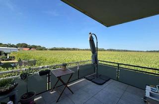 Wohnung mieten in Borkener Straße 138a, 48653 Coesfeld, Moderne Wohnung mit großem Balkon mit Panoramablick auf Kornfelder und schöne Sonnenuntergänge