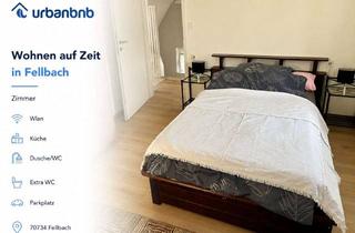 WG-Zimmer mieten in Sonnenbühl Str., 70734 Fellbach, Möbliertes Zimmer Fellbach - Wohnen auf Zeit nahe Stuttgart