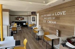 Gewerbeimmobilie mieten in Waldbröler Straße, 51597 Morsbach, Etabliertes Eiscafé in Top-Zentrumslage von Morsbach zu verkaufen - komplett ausgestattet!
