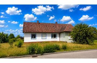 Haus kaufen in 73489 Jagstzell, Kernsanierungsobjekt mit großem Grundstück -Bungalow mit Ausbaupotenzial im Dachgeschoss