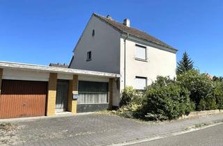 Haus kaufen in 67133 Maxdorf, Freistehendes EFH mit Anbau und Ausbaupotenzial auf sonnigem Eckgrundstück, Garage und 2 Stellplätze