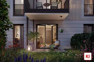 Wohnung kaufen in 81369 München, Modernes Design trifft auf urbanen Lifestyle - 2-Zimmer-Terrassenwohnung mit Ost-Ausrichtung!
