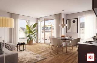 Wohnung kaufen in 81369 München, Modernes Design trifft auf urbanen Lifestyle - 3-Zimmer-Dachterrassenwohnung mit Ost-Ausrichtung!