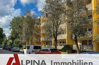 Wohnung mieten in 83022 Rosenheim, Voll möblierte 2-Zimmer-Citywohnung mit gemütlichem Südbalkon!