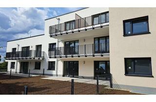Immobilie mieten in 76344 Eggenstein-Leopoldshafen, Erstbezug: Exklusive 3-Zimmer-Neubauwohnung mit Balkon in Eggenstein