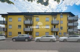 Wohnung kaufen in 76646 Bruchsal, Charmante 1-Zimmer-Erdgeschosswohnung mit Balkon in Bruchsal