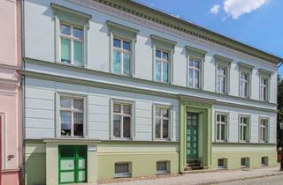 Mehrfamilienhaus kaufen in 16269 Wriezen, Voll vermietetes Mehrfamilienhaus in historisch geprägter Lage von Wriezen