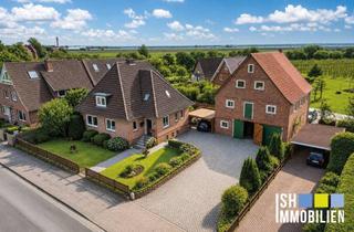 Einfamilienhaus kaufen in 21635 Jork, Einfamilienhaus mit Einliegerwohnung und Scheune in begehrter Deichlage von Jork Borstel !
