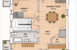 Wohnung kaufen in 86157 Augsburg, Augsburg - Eigentumswohnung Augsburg Pfersee