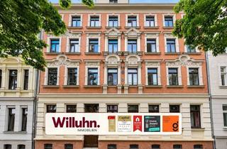 Wohnung kaufen in 04157 Gohlis-Nord, Gepflegter Altbau mit Balkon, großzügiger Küche und Tageslichtbad mit Wanne