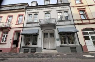 Wohnung kaufen in 61348 Bad Homburg, Maisonette 185m² im Stilaltbau am Kurhaus zzgl. 2 vermietete Läden 106m², im EG! KP € 3.917,-/m²!