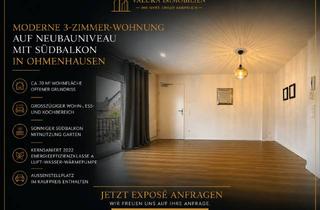 Wohnung kaufen in 72770 Reutlingen, Moderne Etagenwohnung auf Neubauniveau mit hochwertiger Ausstattung und Südbalkon in Ohmenhausen