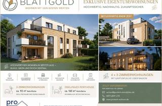 Wohnung kaufen in Pariner Straße, 23611 Bad Schwartau, Exklusiver Neubau in Bad Schwartau 3 Zimmerwohnung mit Balkon in Südausrichtung