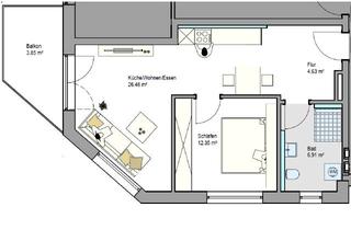 Wohnung kaufen in 88045 Friedrichshafen, Exklusive Neubauwohnungen in Waggershausen