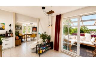 Wohnung kaufen in 13505 Konradshöhe, Dachterrassentraum in Tegelort – lichtdurchflutete Maisonette mit zwei Terrassen nahe der Havel