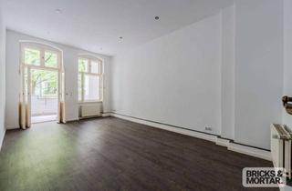 Wohnung kaufen in 12051 Neukölln, Renovierte 2-Zimmer Altbauwohnung mit sonniger Loggia zum direkten Bezug im beliebten Schillerkiez