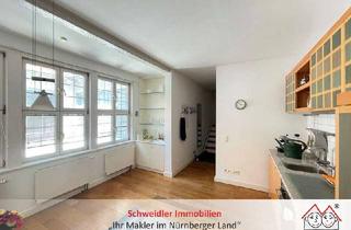 Wohnung mieten in 91054 Erlangen, Stilvolles und großzügiges Maisonette-Apartment mit Einbauküche und Balkon im Herzen von Erlangen