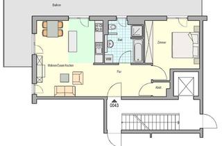 Wohnung mieten in Wasserschapfstr. 37, 89537 Giengen, Wohnen an der Brenz - hochwertige 2-Zimmer-Wohnung