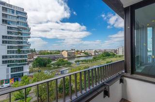 Wohnung mieten in Mühlenstraße 32, 10243 Friedrichshain, Zu Vermieten! Luxuriöse 3-Zimmer-Neubau-Wohnung mit phänomenalem Spreeblick in Friedrichshain!