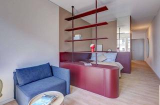 Wohnung mieten in Revaler Straße, 10243 Friedrichshain, FRIEDRICH: Studio an der Warschauer Straße mit Balkon! BEG-40 Neubau, Dachterrasse I ab 20.10.26!