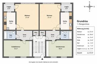 Wohnung mieten in Steinweg 13, 47475 Kamp-Lintfort, Schöne 2-Zimmer Wohnung in Kamp-Lintfort mit Balkon & Stellplatz