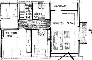Wohnung mieten in 69214 Eppelheim, Erstbezug: Kernsanierte 3Zimmer DG Wohnung in Eppelheim: Balkon,Klimaanlage, Garage und Wallbox